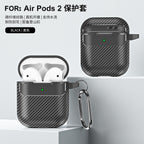 Carbon Fiber Case for Wireless Earbuds