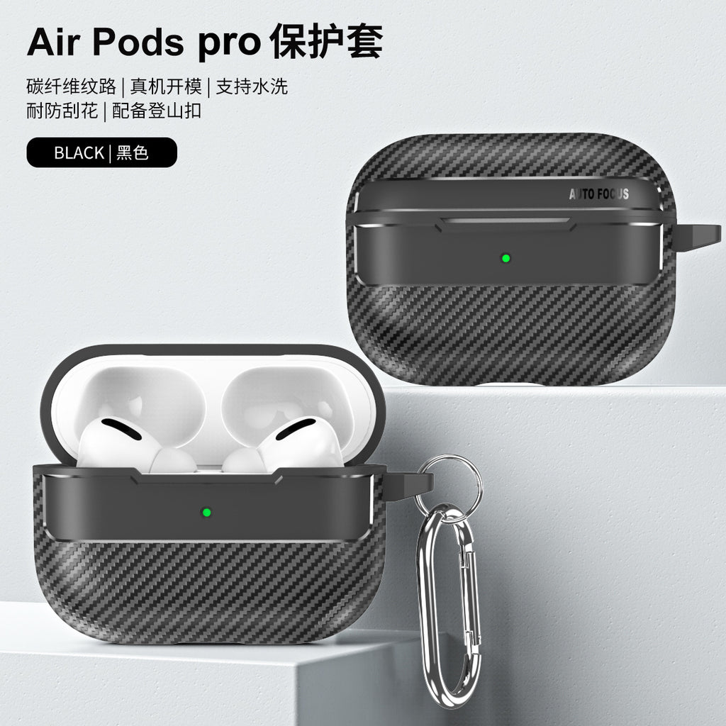 Carbon Fiber Case for Wireless Earbuds