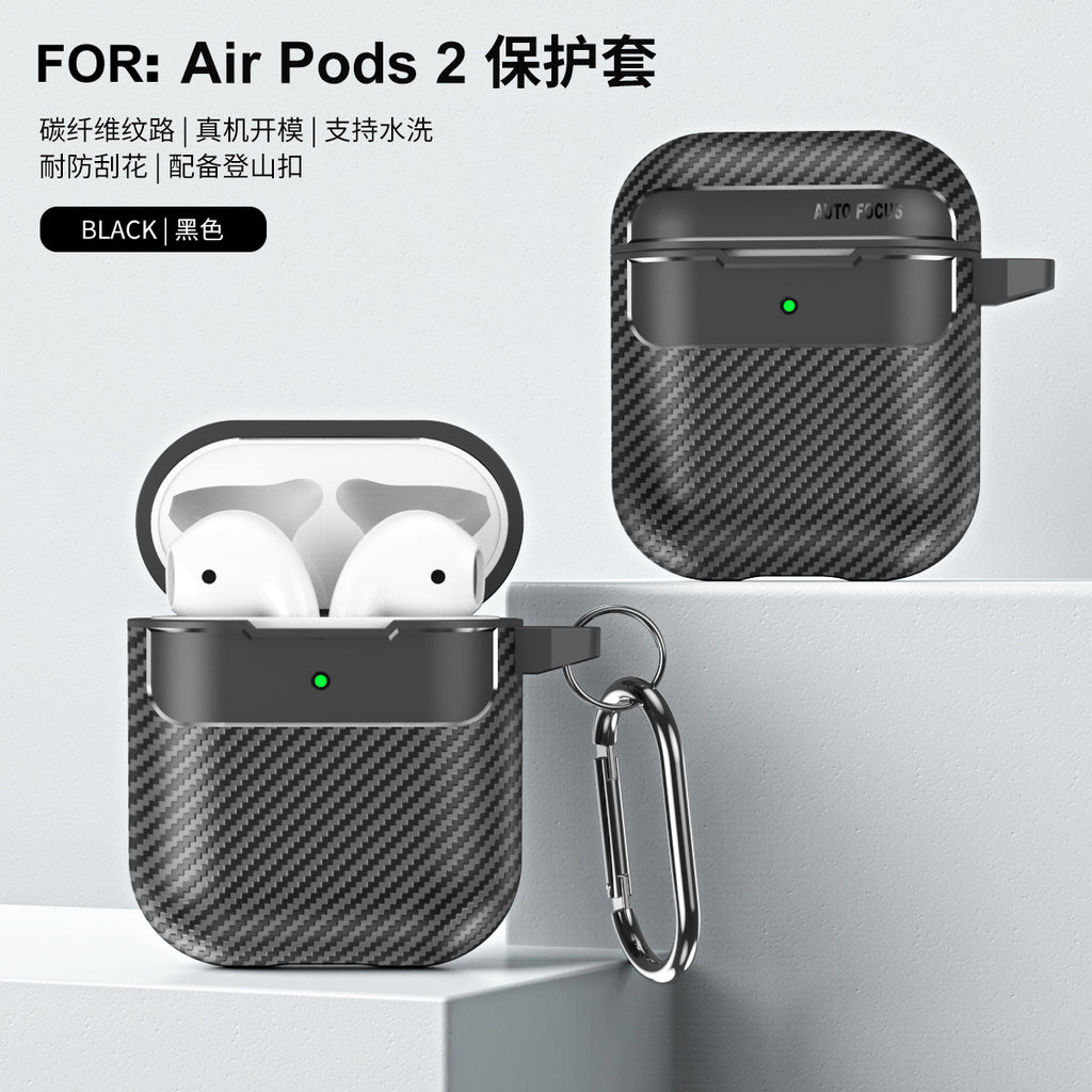 Carbon Fiber Case for Wireless Earbuds