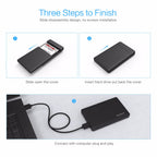 ORICO 2577U3 USB 3.0 2.5-Inch SATA SSD Enclosure